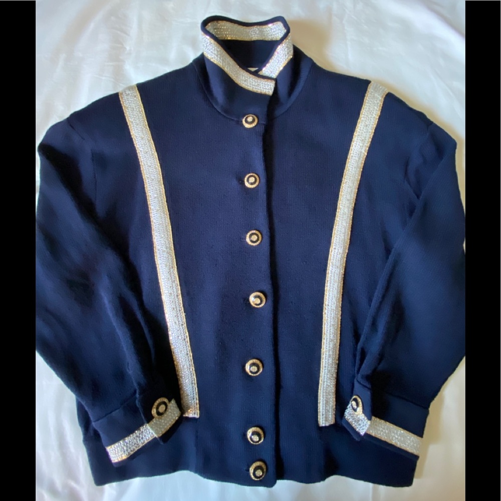 ST. JOHN Evening by Marie Gray Cardigan Sweater